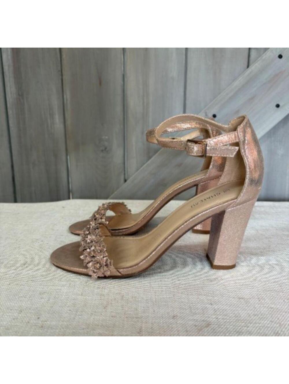 High heels metallic & chic